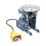 KAKA INDUSTRIAL Welding Positioner 485 lbs Tilt angle 0-135º Rotation motor 125W Rotation speed 0-6 RPM Stepless Speed Control Welder Positioning Machine with Digital Display 110V-60HZ-1PH,WP-220B