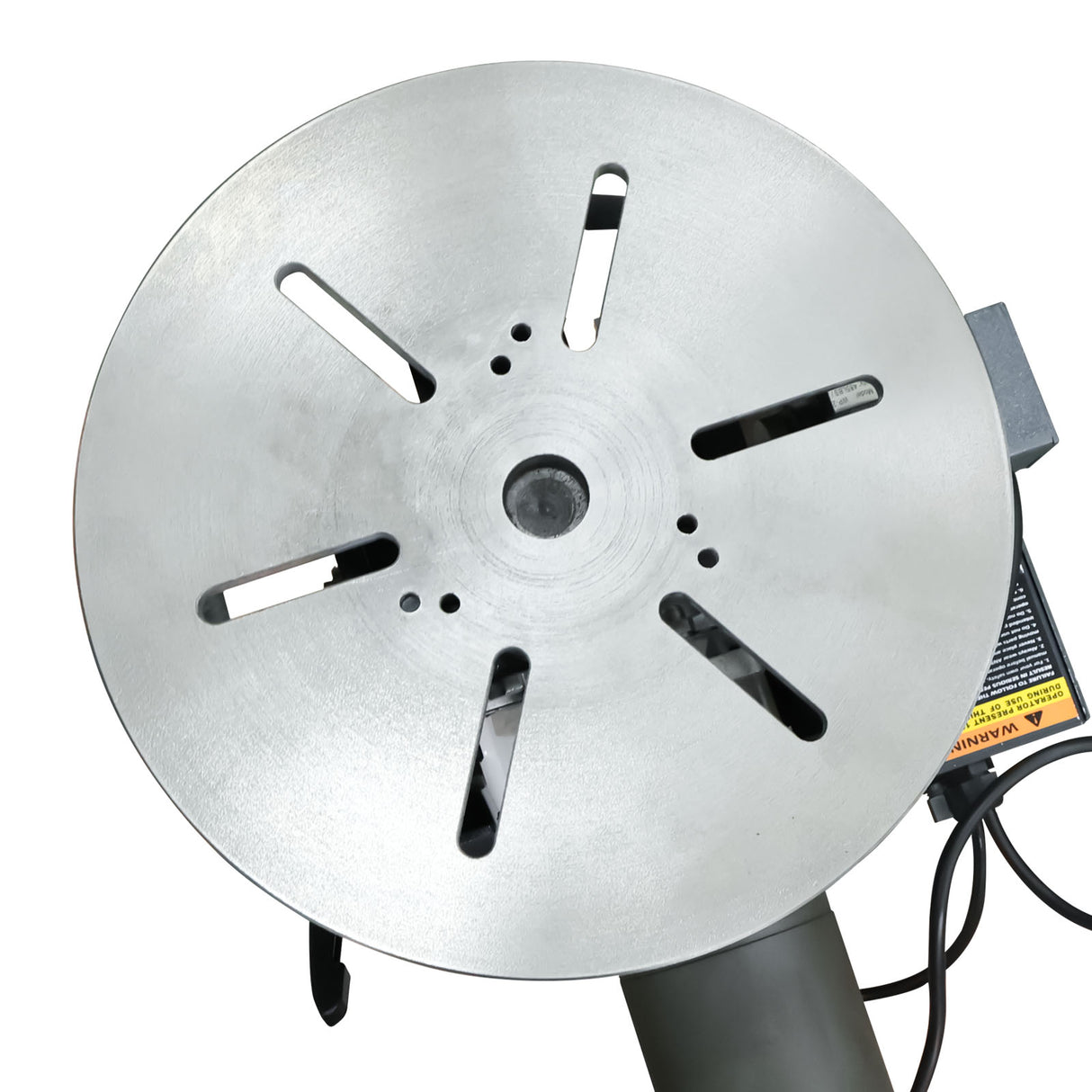 KAKA INDUSTRIAL Welding Positioner 485 lbs Tilt angle 0-135º Rotation motor 125W Rotation speed 0-6 RPM Stepless Speed Control Welder Positioning Machine with Digital Display 110V-60HZ-1PH,WP-220B