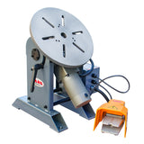 Kaka industrial WP-350 Welding Positioner 771lb Tilt angle 0-135º Rotation motor 125W Rotation speed 0-5 RPM Stepless Speed Control Welder Positioning Machine 110V-60HZ-1PH