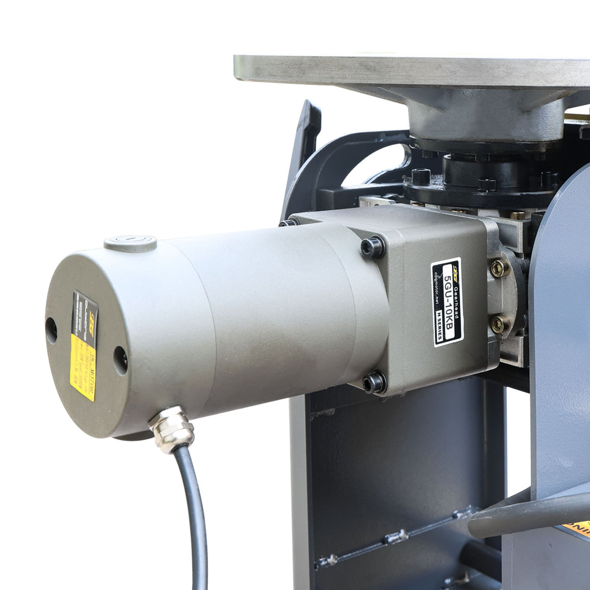 Welding Positioner 770 lbs Tilt angle 0-135º Rotation motor 125W Rotation speed 0-5 RPM Stepless Speed Control Welder Positioning Machine with Digital Display 110V-60HZ-1PH,WP-350B