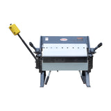 Ultra 24 inch Box and Pan Brake, 3-Segment Fingers Sheet Metal Brake with Precision Gap Control & Rear Stops, Bends 16 Gauge (1.5mm) Mild Steel,3.35" (85mm) Max Box Depth XW-2416