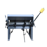 Ultra 24 inch Box and Pan Brake, 3-Segment Fingers Sheet Metal Brake with Precision Gap Control & Rear Stops, Bends 16 Gauge (1.5mm) Mild Steel,3.35" (85mm) Max Box Depth XW-2416