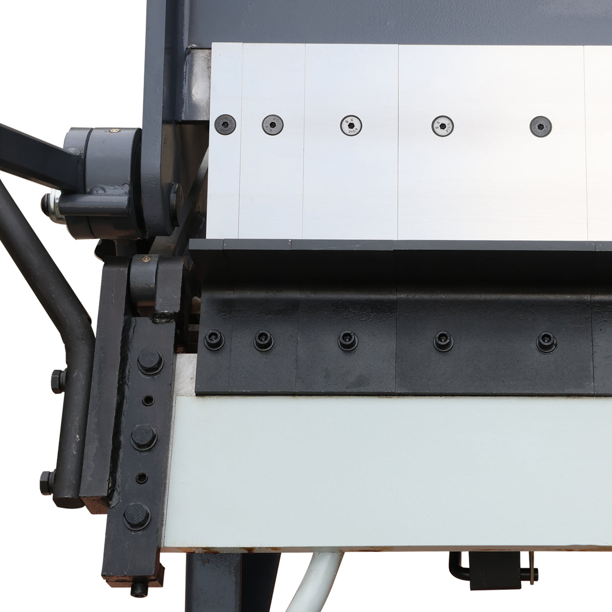 Ultra 24 inch Box and Pan Brake, 3-Segment Fingers Sheet Metal Brake with Precision Gap Control & Rear Stops, Bends 16 Gauge (1.5mm) Mild Steel,3.35" (85mm) Max Box Depth XW-2416