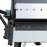 Ultra 24 inch Box and Pan Brake, 3-Segment Fingers Sheet Metal Brake with Precision Gap Control & Rear Stops, Bends 16 Gauge (1.5mm) Mild Steel,3.35" (85mm) Max Box Depth XW-2416