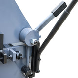 Ultra 48 inch Box and Pan Brake, 16 Gauge (1.5mm) Mild Steel Capacity, 3-Segment Finger Design with Precision Knob Adjustment &amp; Rear Stops,3.35" (85mm) Max Box Depth XW-4816