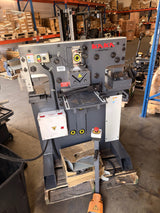 (Not Brand New) 55 Ton Metal Ironworker Punch Shear Notcher Brake 220V 3 phase M-55
