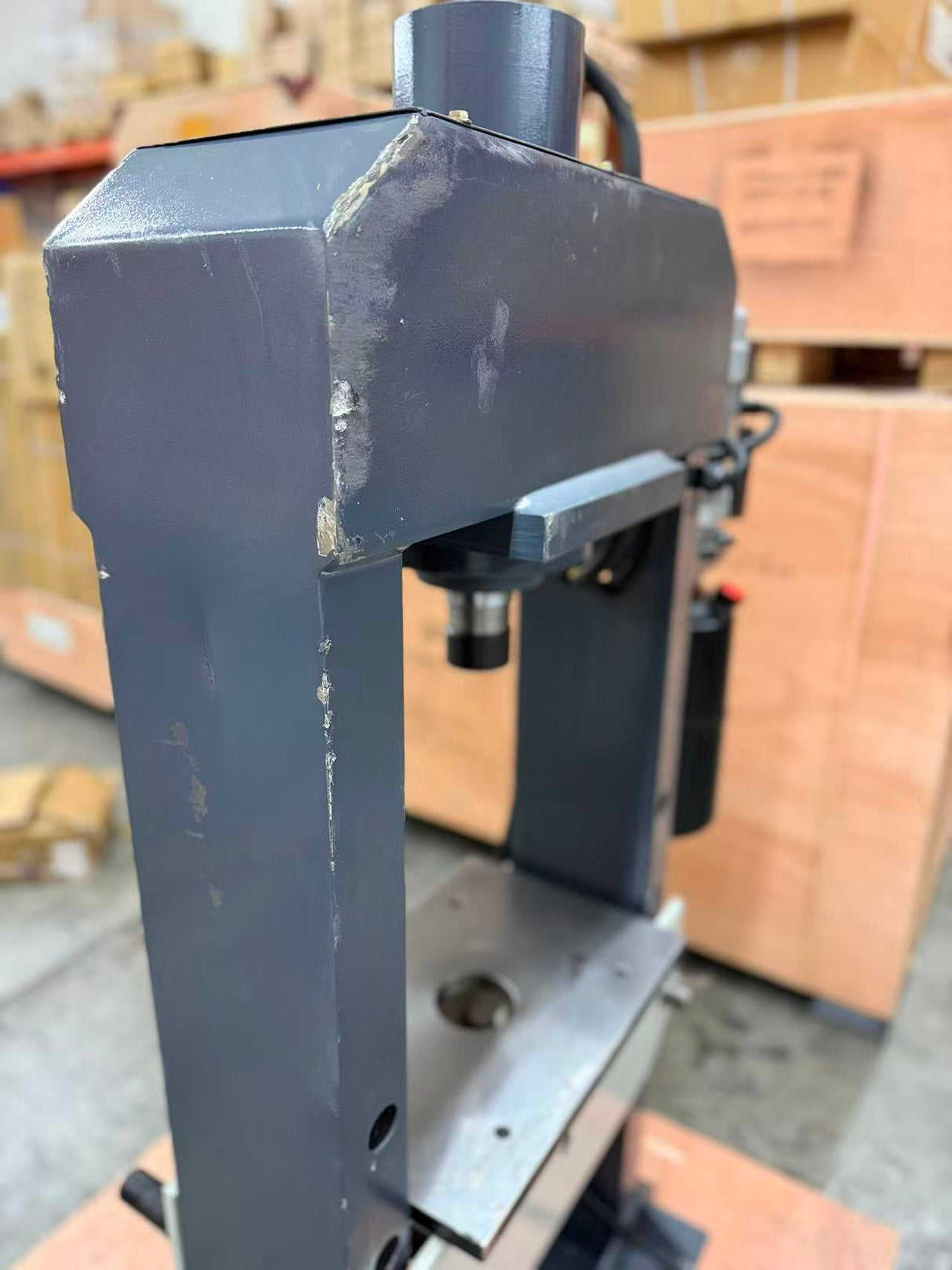 (Not Brand New) KAKA INDUSTRIAL Hydraulic Press, 25-Ton H-Frame Hydraulic Shop Press HP-25