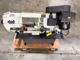 (Exhibition Demo Machine) Kaka Industrial BS-712N | 7x12" Horizontal Metal Band Saw, 1.5HP Dual Voltage