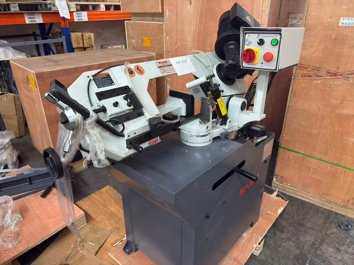 (Not Brand New) Horizontal Band Saw 10" x 7.9" – 60° Miter, 1.5HP 115V Metal Cutting Saw for Steel &amp; Aluminum | BS-108G