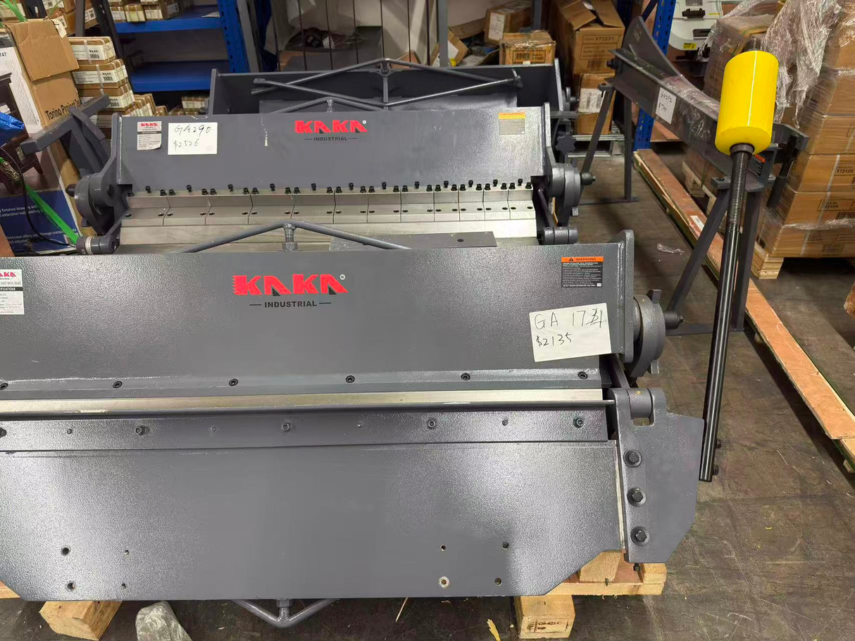 (Not Brand New) KAKA industrial 48-Inch Heavy Duty Sheet Metal Straight Brake W-4812T