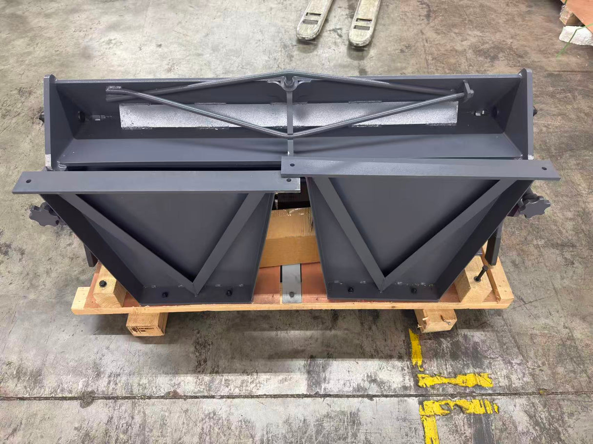 (Not Brand New) KAKA industrial 48-Inch Heavy Duty Sheet Metal Straight Brake W-4812T
