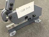 (Not Brand New) Hand Plate Shear, 8 inch Bench Shear Throatless Multiple Purpose Benchtop Throatless Sheet Metal Cutter for Shear Carbon Steel Plates and Bars,HS-8