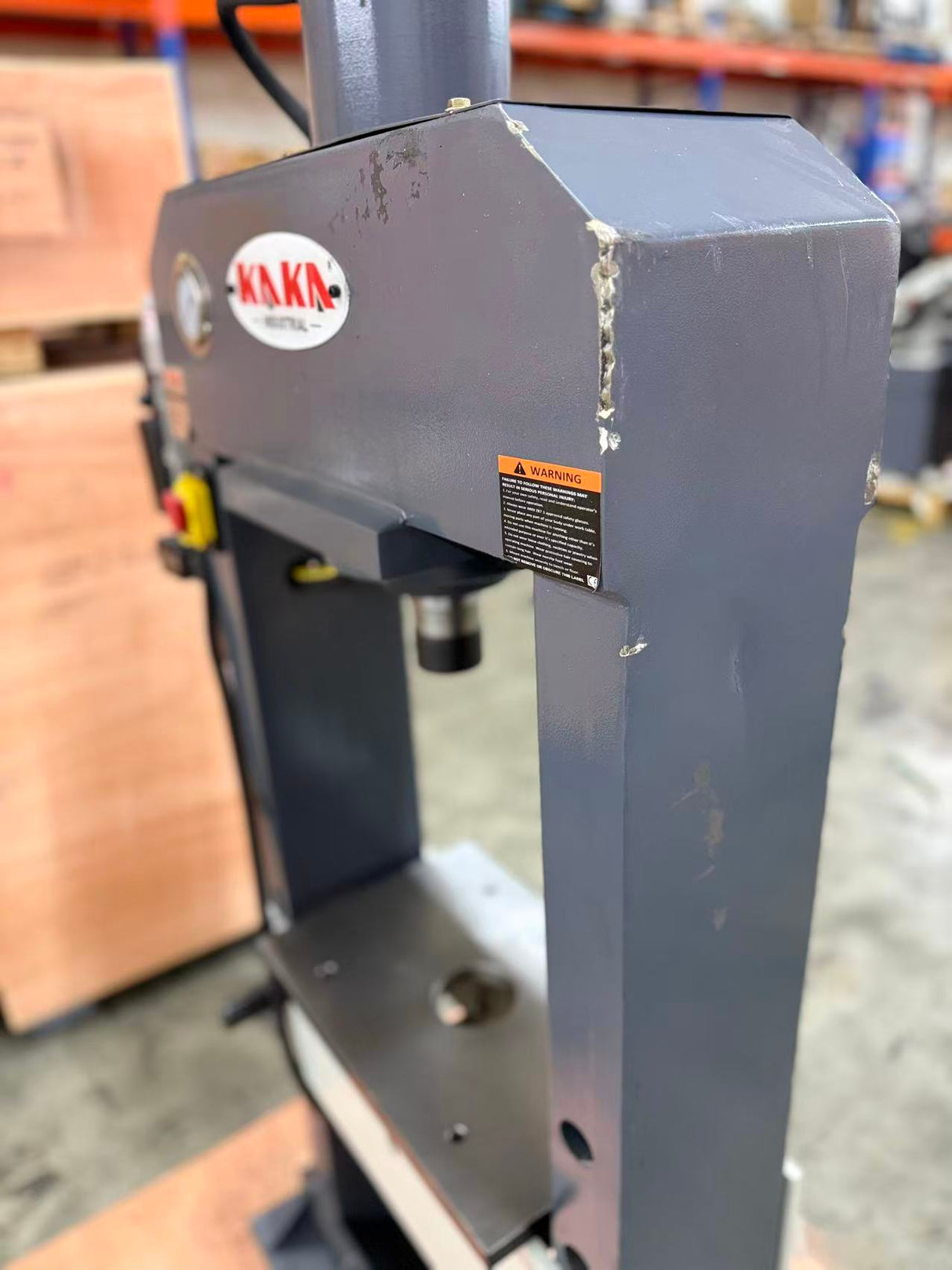 (Not Brand New) KAKA INDUSTRIAL Hydraulic Press, 25-Ton H-Frame Hydraulic Shop Press HP-25