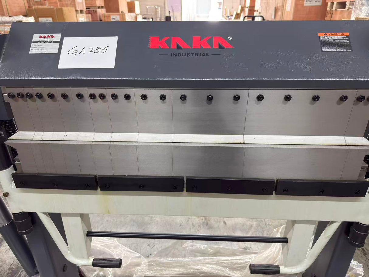 (Not Brand New) Pan and Box Brake Foot Clamp,50-Inch Max Clamping Bar Lift 1.9 Inch, Max Box Depth 2 Inch, Folding Angle 0-135 Degree, Sheet Metal Folding Machine,PBB-5014A