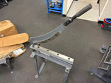 (Not Brand New) Guillotine Metal Shear, 20 in Bed Width, 16 Gauge/1.5 mm Metal Guillotine Shear with a Stand for Construction Work Sheet Metal Fabrication Plate Cutting Cutter HS-20