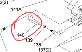 Trigger switch handle for BS-108G