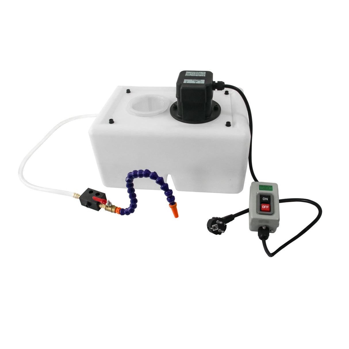 Coolant System CY-B, Coolant Pump & Tank, Magnetic base & Flexible Nozzle