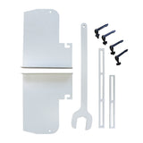KAKA INDUSTRIAL M-60 ironworker accessories tool kit with mounting plates, wrench, and tightening handles for metal setup