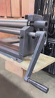 KAKA INDUSTRIAL Slip Roll Machine, 50Inch Width 16-Ga. (0.06Inch) Thick Steel Capacity, Heavy-Duty Sheet Metal Roller with Quick-Release Top Roller, for Workshop and Fabrication Shops LW01-5016  (Not brand new)