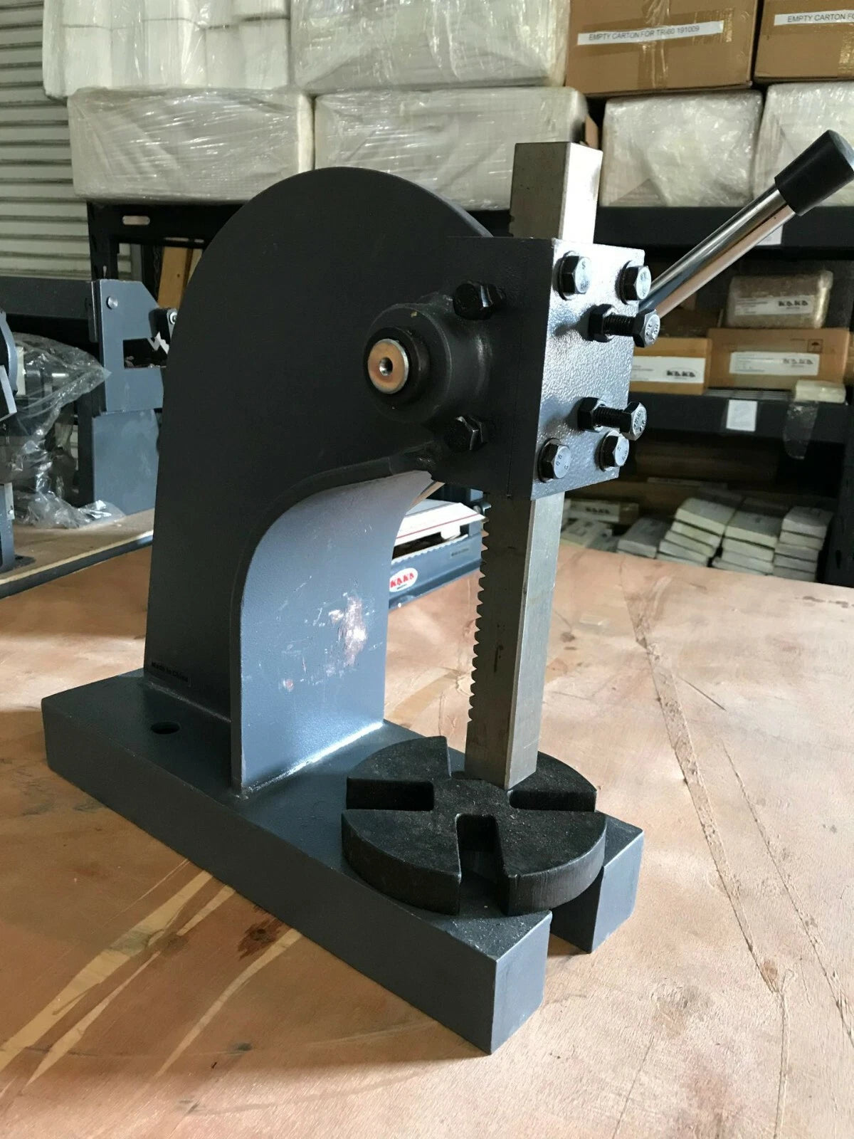 AP-2 2Ton Cast-Iron Arbor Press, 7" Height Heavy-Duty Arbor Press(Not Brand New)