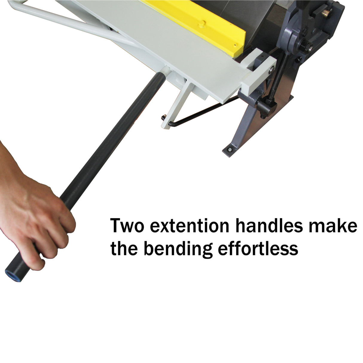 50-Inch Box and Pan Brake, 16-Gauge Capacity Metal Break, 4-Inch Box Depth Adjustment Press Brake, 5/8-Inch Beam  Pan and Box Brake Machine BP-1650