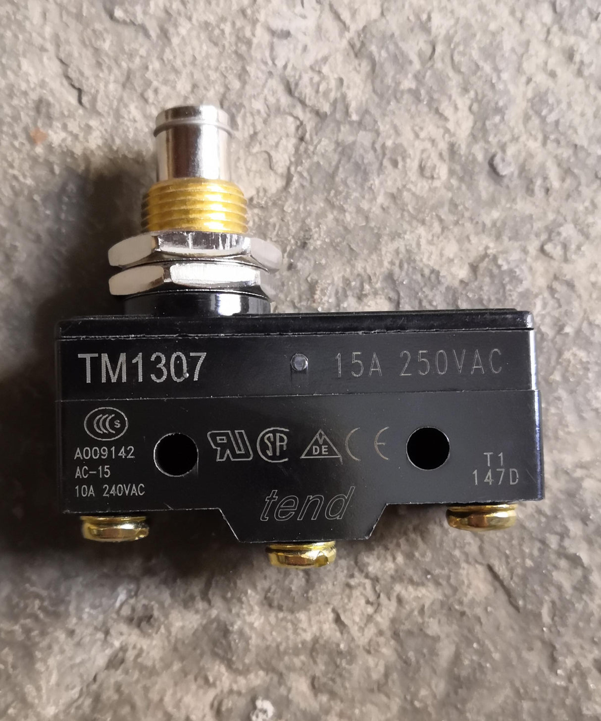Bending limit switch for EB-4816M