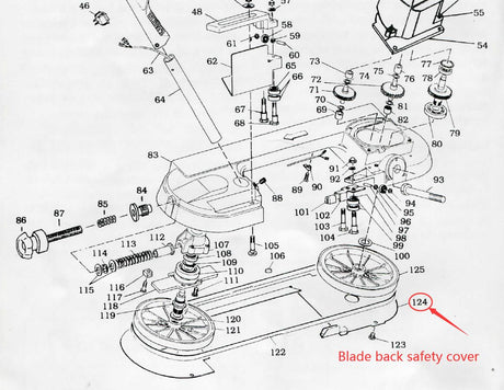 Spare parts for KAKA Industrial BS-85 Bandsaw machine Success