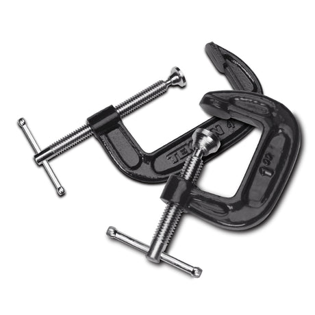  KAKA Industrial 1-inch + 4-inch C-clamp