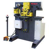 Kaka Industrial M-60, 60 Ton multi-function Metal Ironworker, Punch Shear Notcher Brake Braker Cutter Bender