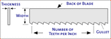 BS-712N bandsaw blade