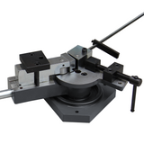KAKA Industrial SBG-40 Heavy-Duty Universal Bender, High Capacity Flat Bar, Square Bar and Round Bar Metal Bender, Combination of Scroll, Radius and Angle Bending, Metal Scroll Bender Metal Bender