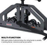 KAKA TR-60L Manual Tube Pipe Roller Bender, High Precision Tubing Pipe Bender WITHOUT Rollers