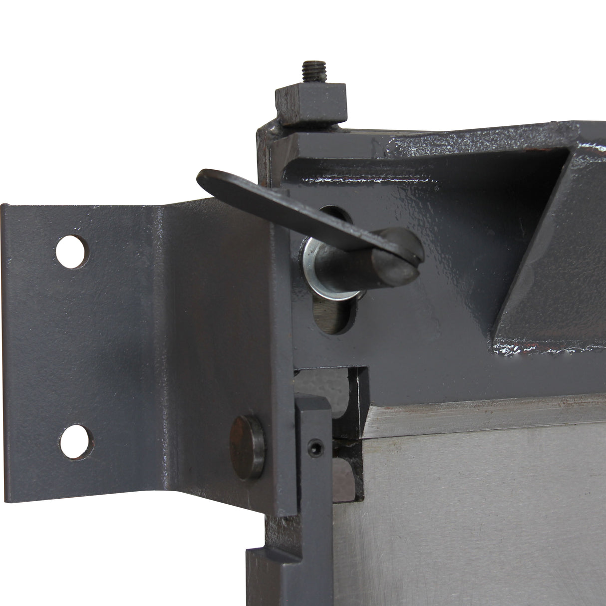 Kaka Industrial W-4018 Sheet Metal Bending Brake 40-Inch Length Portable Metal Bender 0-90 Degrees Adjustable Steel Bender, 20 Gauge Mild Steel and 16 Gauge Aluminum Metal Bending