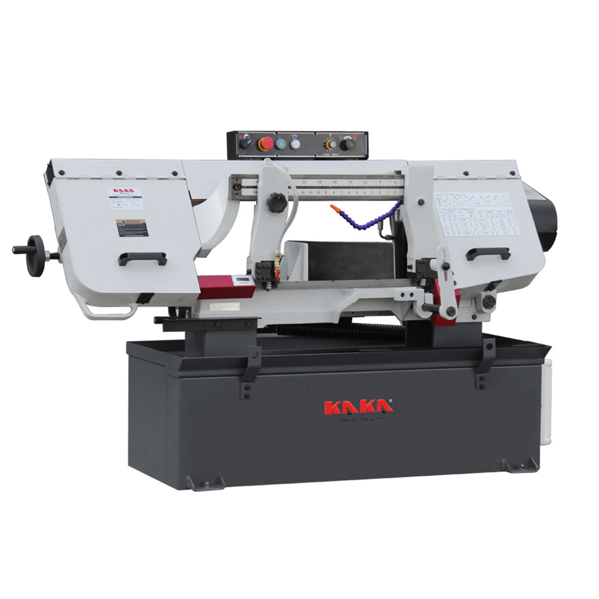 KAKA Industrial BS-1018B, 10" horizontal bandsaw 220V-60HZ-1PH Metal Cutting Band Saw, Solid Design Metal Bandsaw, Horizontal Bandsaw, High Precision Metal Band Saw, Space Saver Band Saw