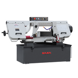 KAKA Industrial BS-1018B, 10" horizontal bandsaw 220V-60HZ-1PH Metal Cutting Band Saw, Solid Design Metal Bandsaw, Horizontal Bandsaw, High Precision Metal Band Saw, Space Saver Band Saw