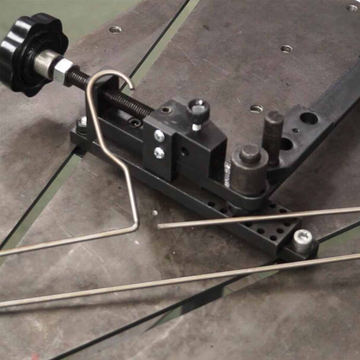 ABN Mini Rod Bender Metal Bending Tool Universal Bending Machine - Wire or Stock
