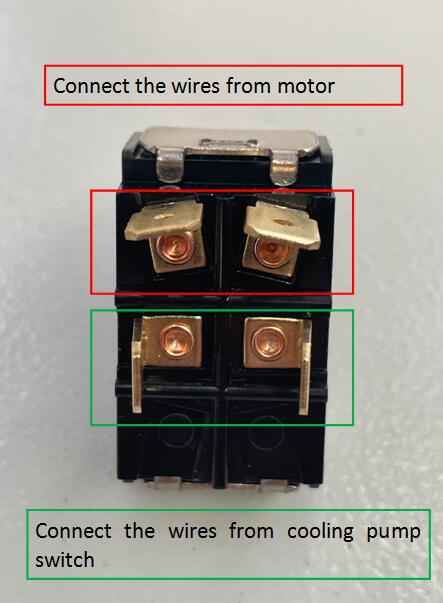 Spare parts toggle switch HY29E for Band saw BS-712N