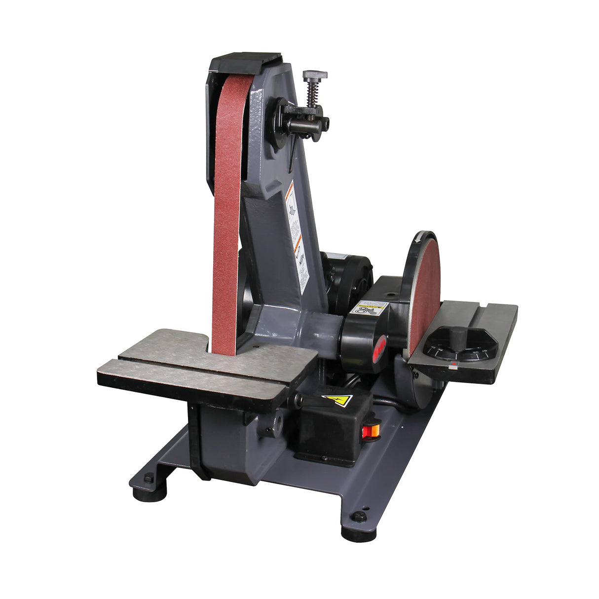 Kaka industrial BTM-200 Benchtop Combination 1" X 42" / 8" Disc Sander