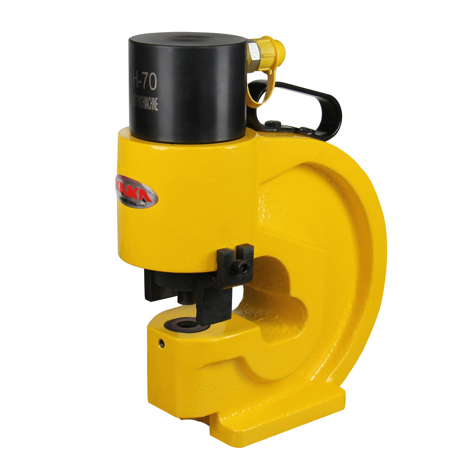 Kaka industrial CH-70 Hydraulic Hole Puncher for 35T Hole Digger Force  Puncher Smooth Hole Puncher for Iron Plate Copper Bar Aluminum Stainless  Steel