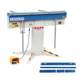 Kaka Industrial EB-4816M Magnetic Sheet Metal Brake, 48-Inch Magnetic clamping Pan and Box Bending Brake, 16-Gauge Mild Steel Capacity, 6-ton magnetic power, bend boxes or pans to any depth 220V-60HZ-1PH