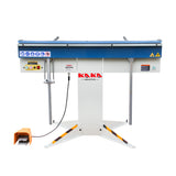 Kaka Industrial EB-4816M Magnetic Sheet Metal Brake, 48-Inch Magnetic clamping Pan and Box Bending Brake, 16-Gauge Mild Steel Capacity, 6-ton magnetic power, bend boxes or pans to any depth 220V-60HZ-1PH