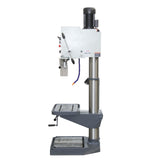 KAKA Industrial GD-40 Gear Head Vertical Drill Press, 8 Steps Speed Adjustable Head Hight Depth DRO Industrial Grade Drilling Tapping Machine with 220V 3 Phase Motor