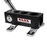 KAKA Industrial RA-2 Manual Pipe Notcher, 3/4”, 1”, 1-1/4” (Inside diameter) Notcher Capacity, Light Weight, 90 Degree High Precision Steel Tube Notcher, Steel Tube and Pipe Notcher