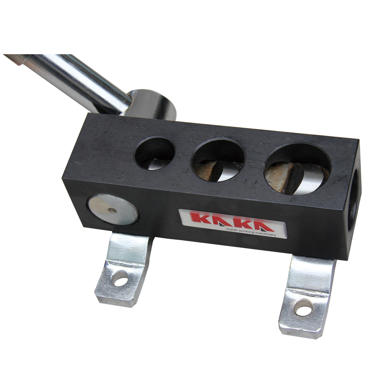 KAKA Industrial RA-5 Manual Pipe Notcher, 1", 1-1/4", 1-1/2" (Inside diameter) Notcher Capacity, Light Weight, 90 Degree High Precision Steel Tube Notcher, Steel Tube and Pipe Notcher