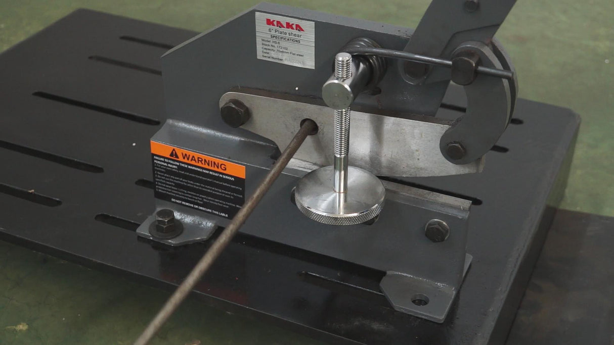 6-Inch Plate Shear