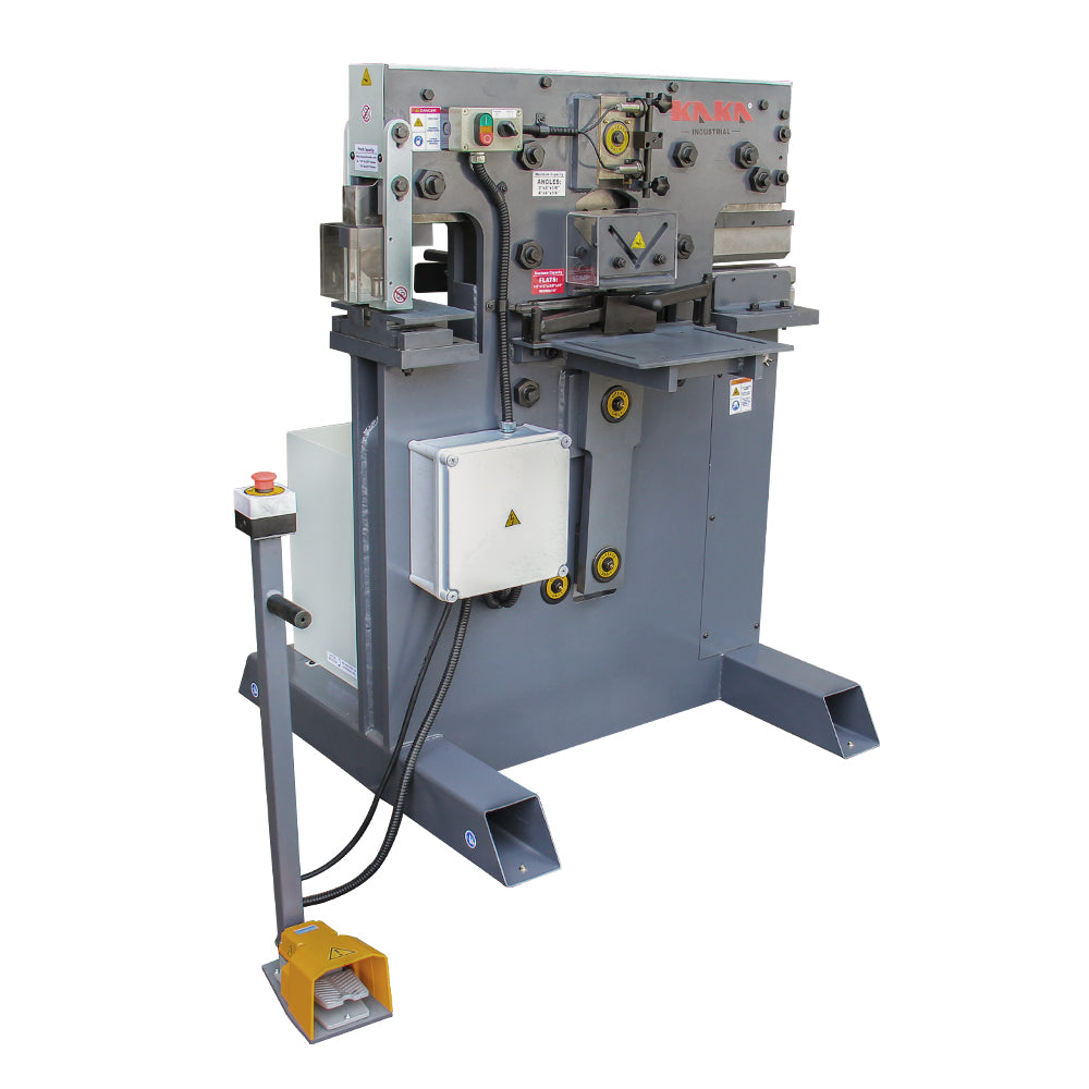 Kaka Industrial M-55 55 Ton Metal Ironworker Punch Shear Notcher Brake