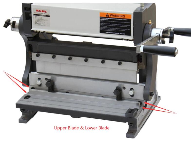 Spare parts for KAKA Industrial 3-In-1/12 Shear Brake Roll Combinations
